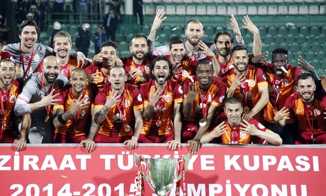 Galatasaray Türkiye Kupasını kaldırdı 36