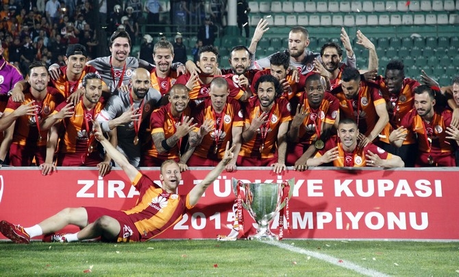 Galatasaray Türkiye Kupasını kaldırdı 37