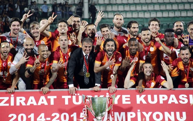 Galatasaray Türkiye Kupasını kaldırdı 39