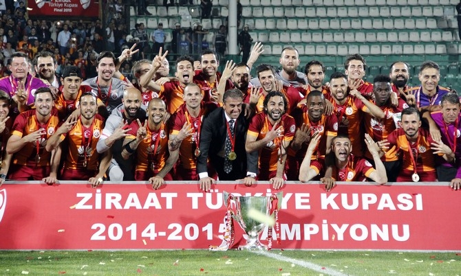 Galatasaray Türkiye Kupasını kaldırdı 40