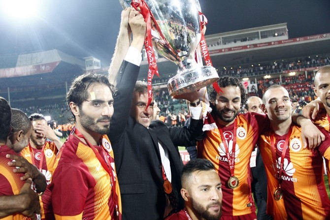 Galatasaray Türkiye Kupasını kaldırdı 43