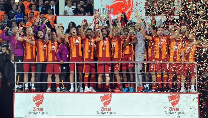 Galatasaray Türkiye Kupasını kaldırdı 6