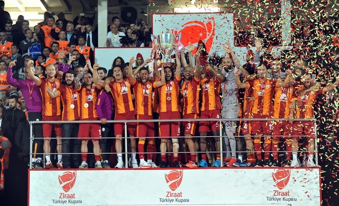 Galatasaray Türkiye Kupasını kaldırdı 7