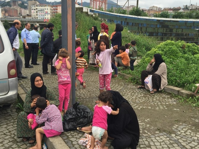Rize’de Suriyeli Dilencilerden Ölümüne Direniş! 18
