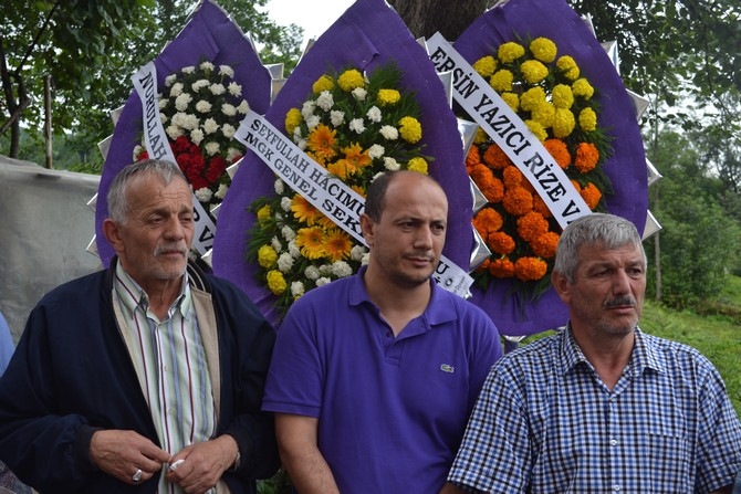 Ölümüyle Rize'yi Yasa Boğan Nurullah Köse'yi Binler Uğurladı 14