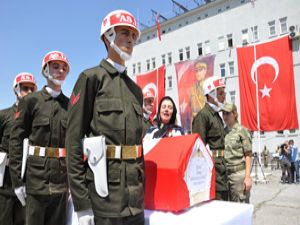 Şehit Binbaşı Arslan Kulaksız'a Son Görev