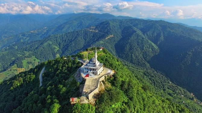 Kıble Dağı Cami'nin İnşaatı Bitti, Açılışı Erdoğan Yapacak 13