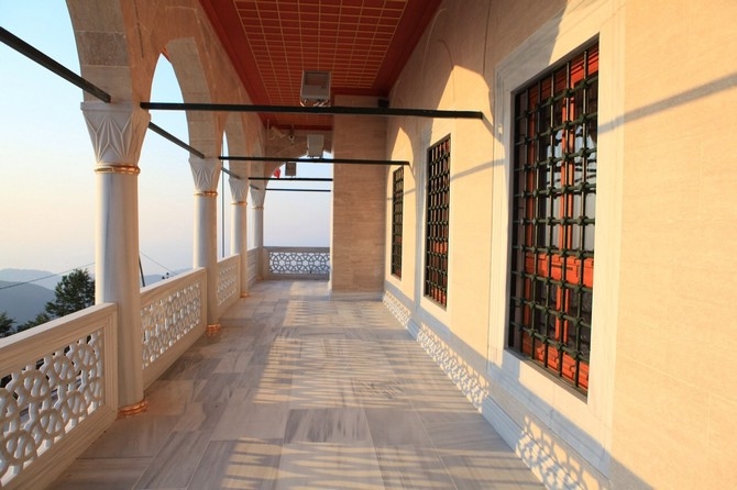 Kıble Dağı Cami'nin İnşaatı Bitti, Açılışı Erdoğan Yapacak 2