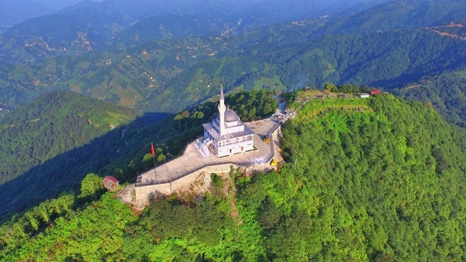 Kıble Dağı Cami'nin İnşaatı Bitti, Açılışı Erdoğan Yapacak 9