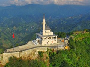 Kıble Dağı Cami'nin İnşaatı Bitti, Açılışı Erdoğan Yapacak