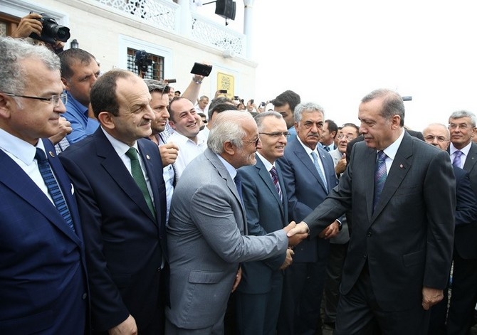 Erdoğan Kıbledağı Hacı Hafız Yusuf Yılmaz Camii'ni Açtı 1