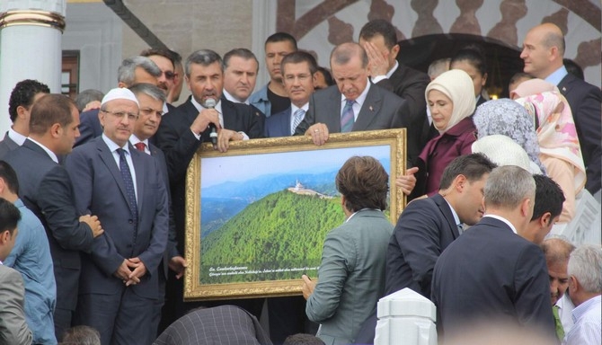 Erdoğan Kıbledağı Hacı Hafız Yusuf Yılmaz Camii'ni Açtı 10