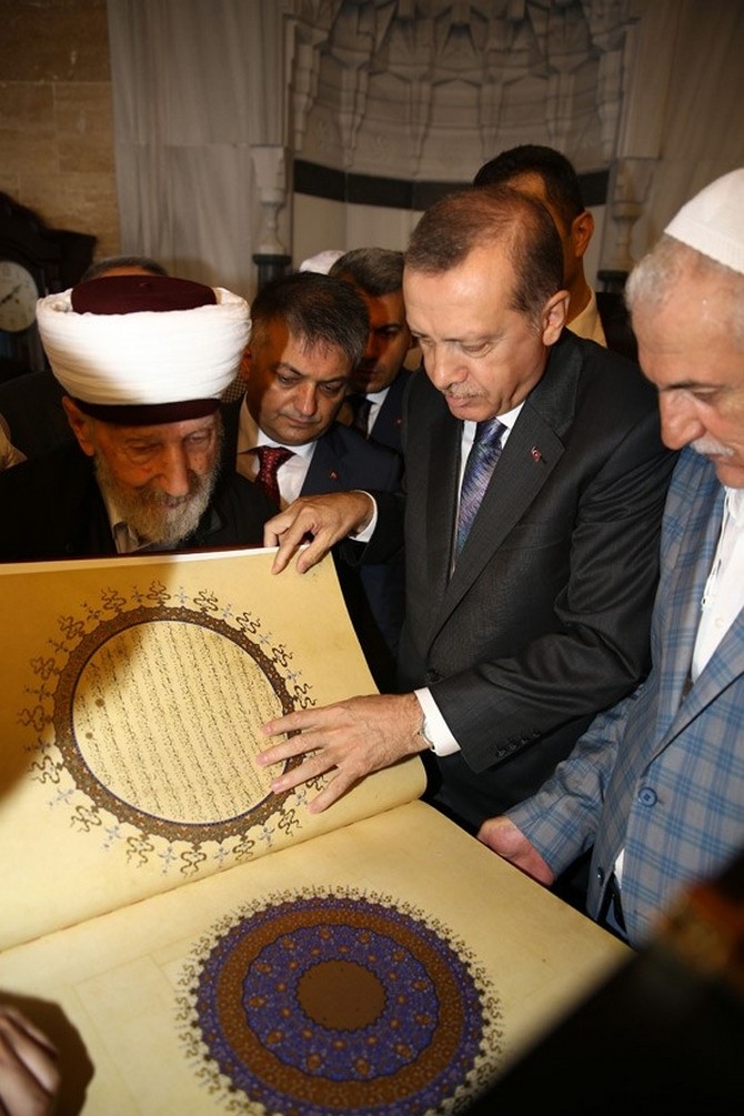 Erdoğan Kıbledağı Hacı Hafız Yusuf Yılmaz Camii'ni Açtı 12