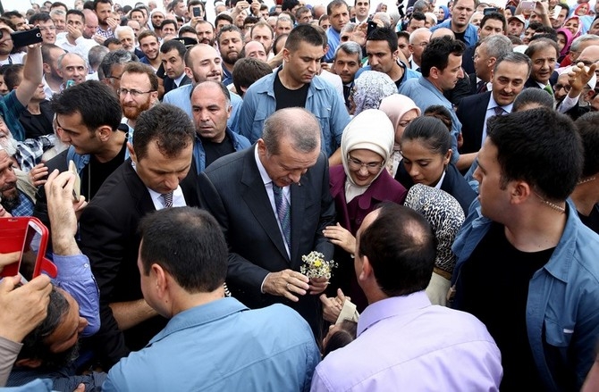 Erdoğan Kıbledağı Hacı Hafız Yusuf Yılmaz Camii'ni Açtı 2