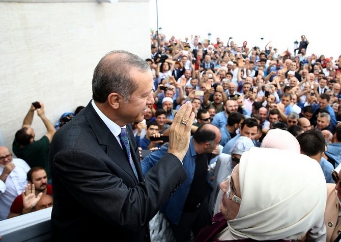 Erdoğan Kıbledağı Hacı Hafız Yusuf Yılmaz Camii'ni Açtı 3