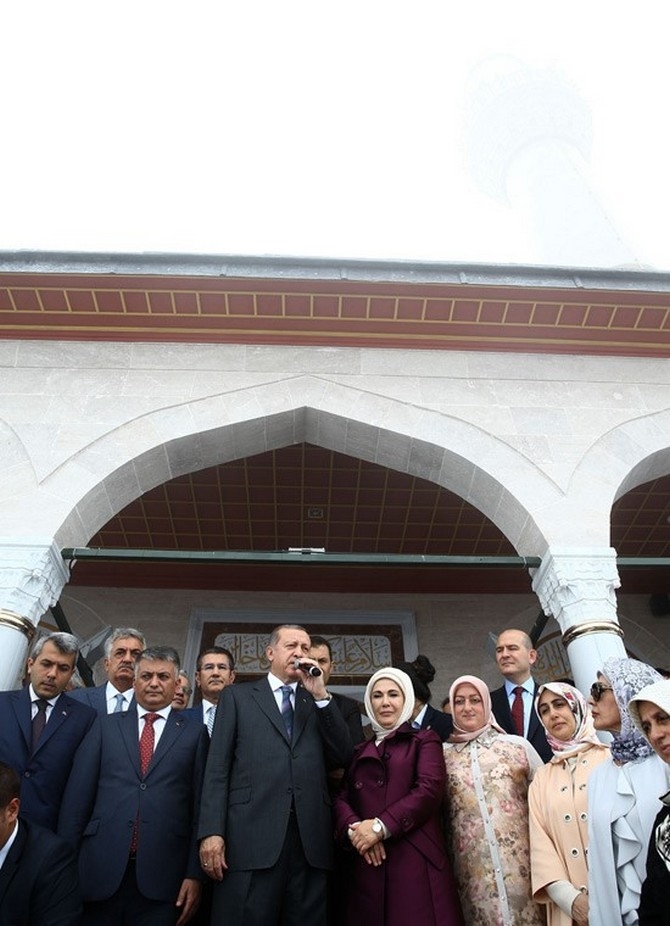 Erdoğan Kıbledağı Hacı Hafız Yusuf Yılmaz Camii'ni Açtı 4