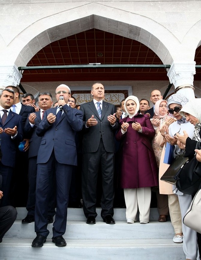 Erdoğan Kıbledağı Hacı Hafız Yusuf Yılmaz Camii'ni Açtı 5