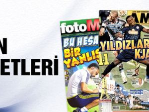 Ç.Rizespor-Fenerbahçe Gazete Manşetleri
