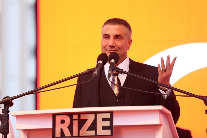 Rize, Sedat Peker'i Bağrına Bastı 125