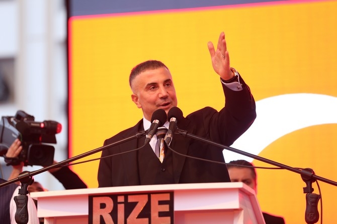 Rize, Sedat Peker'i Bağrına Bastı 129