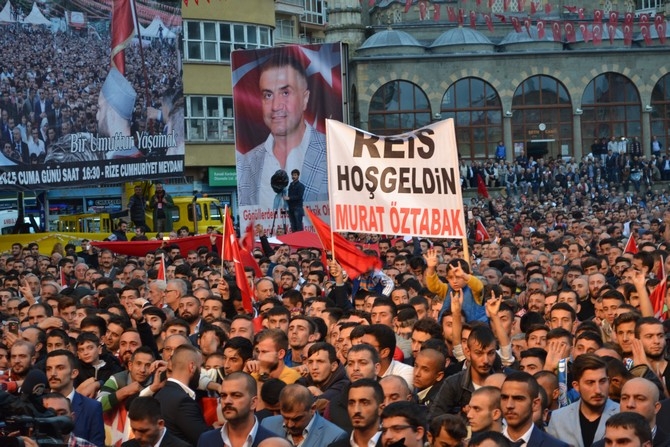 Rize, Sedat Peker'i Bağrına Bastı 37