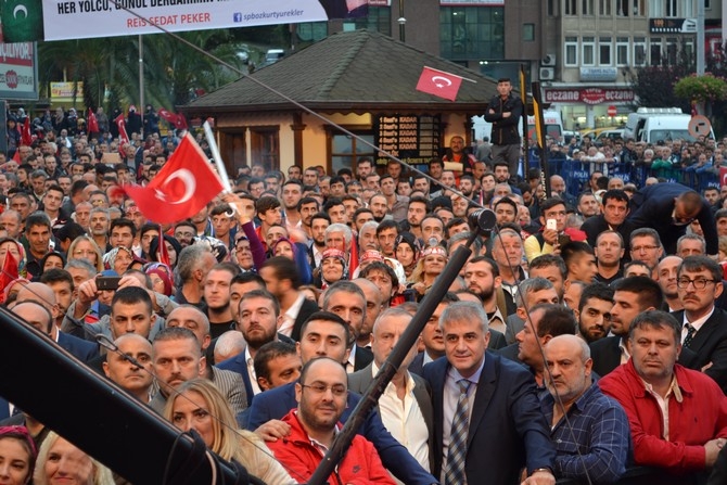 Rize, Sedat Peker'i Bağrına Bastı 39