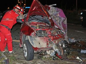 Rize'de Trafik Kazası: 2 Ölü, 5 Yaralı