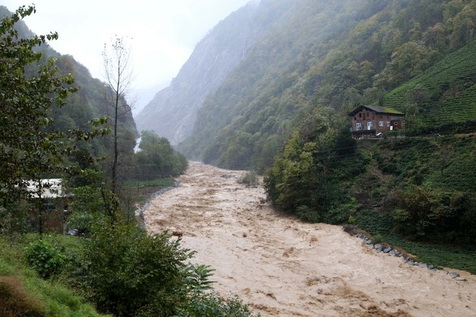 Rize'de Şiddetli Yağış 5