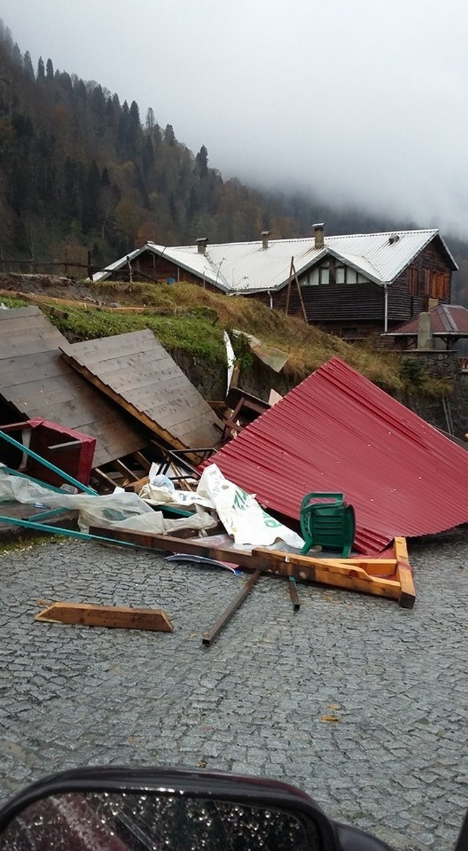 Rize'de Şiddetli Yağış 9