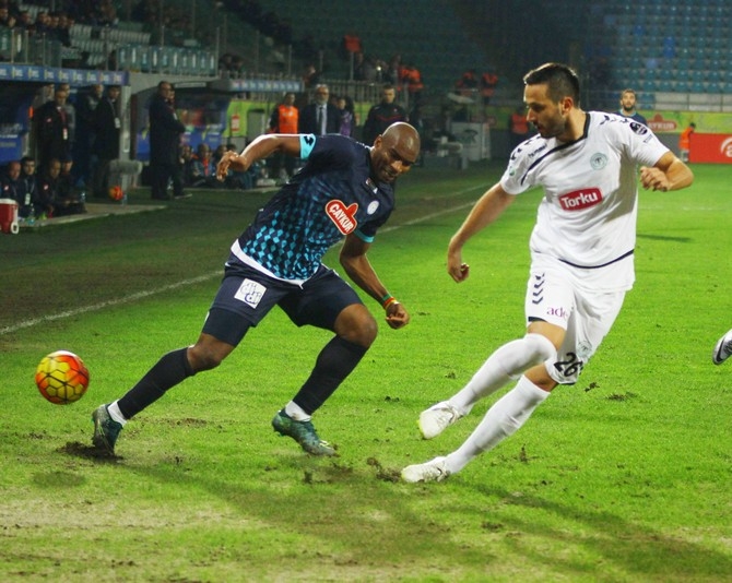 Rizespor-Konyaspor Maçı Fotoğrafları 19