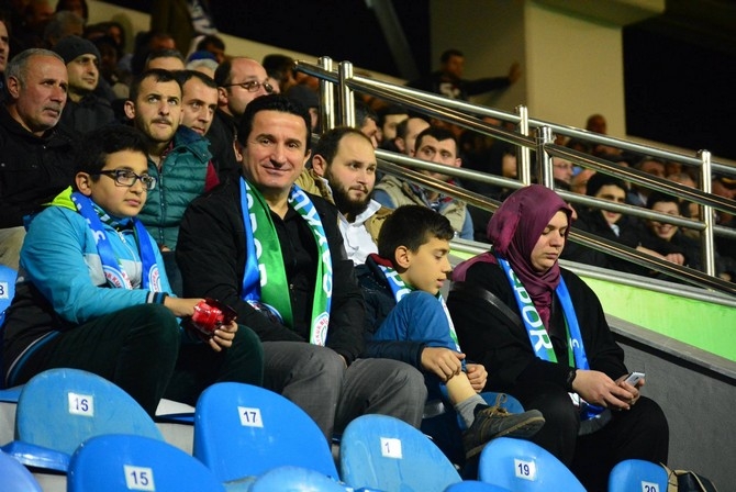 Rizespor-Konyaspor Maçı Fotoğrafları 7
