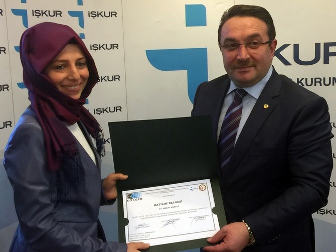 Rize'de 5. Kariyer Günleri Sertifika Töreni 27