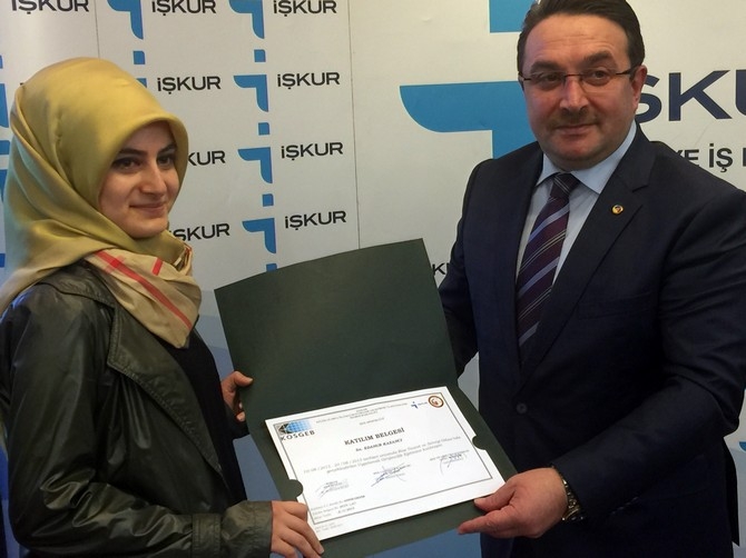 Rize'de 5. Kariyer Günleri Sertifika Töreni 28