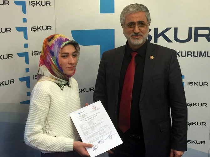 Rize'de 5. Kariyer Günleri Sertifika Töreni 32