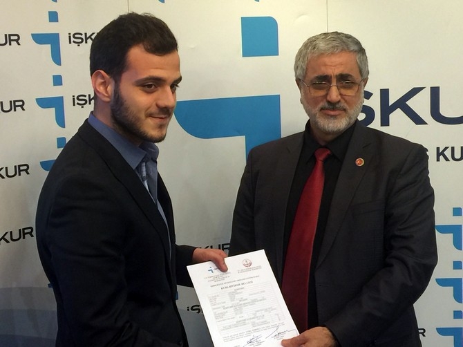 Rize'de 5. Kariyer Günleri Sertifika Töreni 33