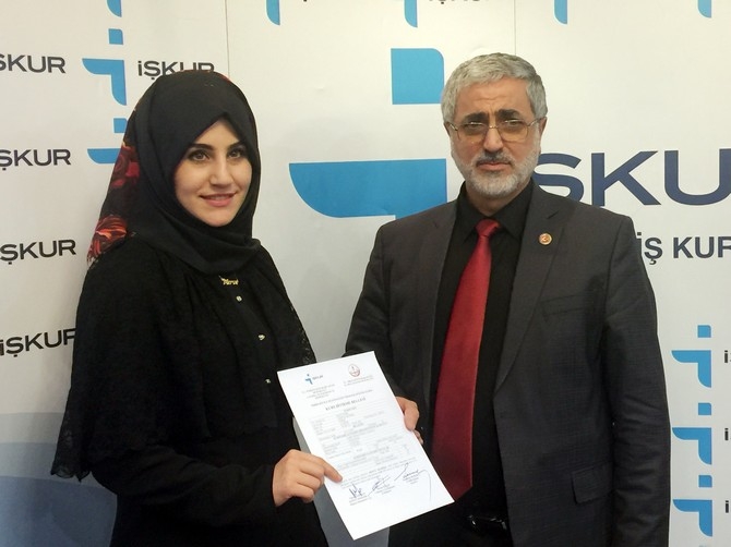 Rize'de 5. Kariyer Günleri Sertifika Töreni 34