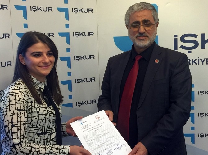 Rize'de 5. Kariyer Günleri Sertifika Töreni 35