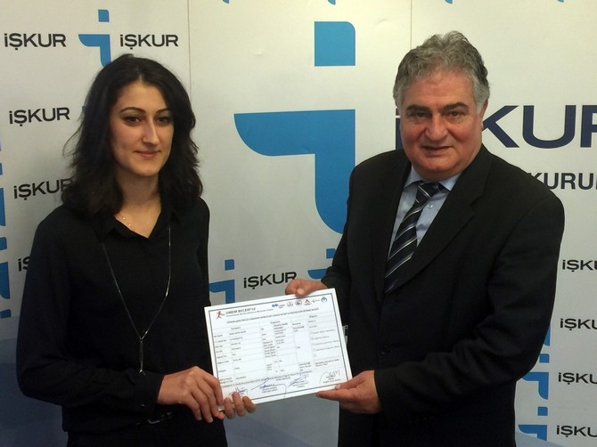 Rize'de 5. Kariyer Günleri Sertifika Töreni 41