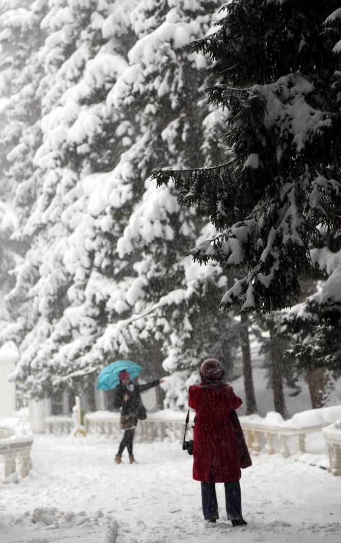 Trabzon'dan kar manzarası 11