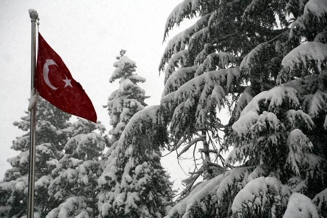 Trabzon'dan kar manzarası 13