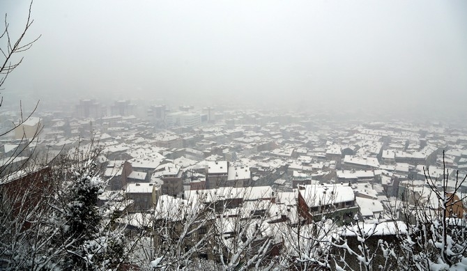 Trabzon'dan kar manzarası 19