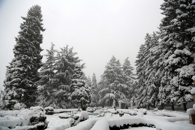 Trabzon'dan kar manzarası 8