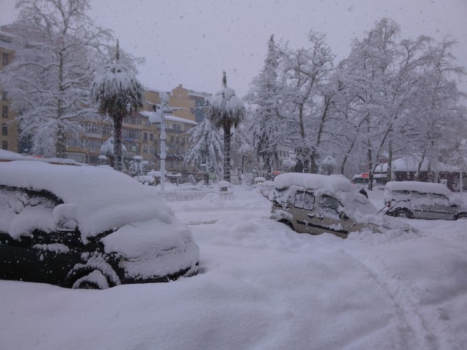 Rize'de Kar Yağışı Etkisini Sürdürüyor 25