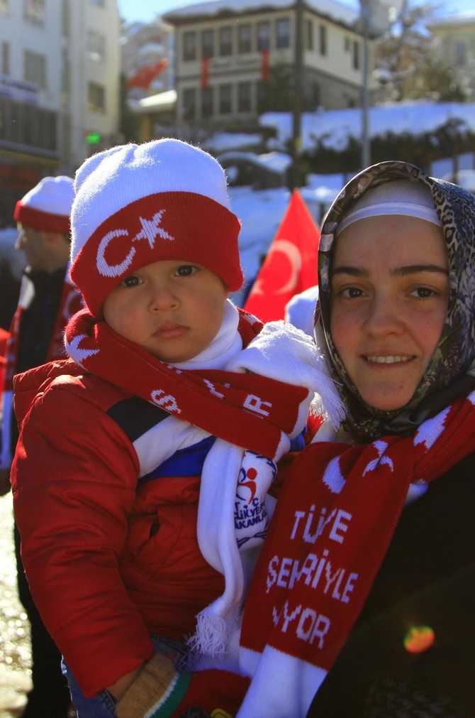 Rize, Sarıkamış Şehitleri İçin Tekbirlerle Yürüdü 1