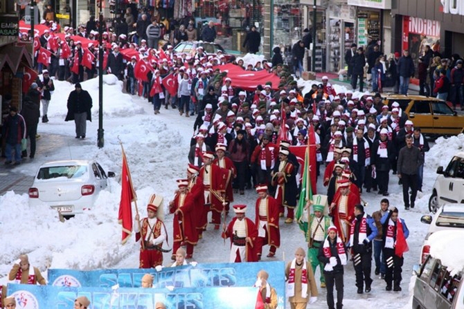 Rize, Sarıkamış Şehitleri İçin Tekbirlerle Yürüdü 11