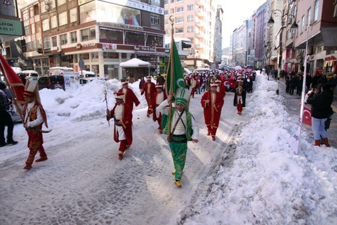 Rize, Sarıkamış Şehitleri İçin Tekbirlerle Yürüdü 14