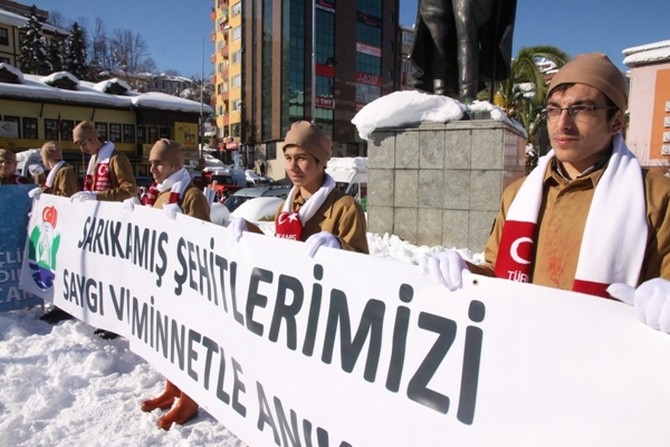 Rize, Sarıkamış Şehitleri İçin Tekbirlerle Yürüdü 17