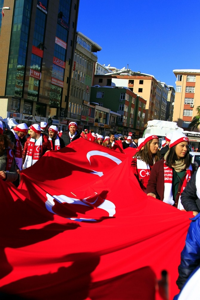 Rize, Sarıkamış Şehitleri İçin Tekbirlerle Yürüdü 5