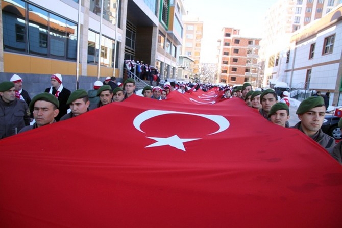 Rize, Sarıkamış Şehitleri İçin Tekbirlerle Yürüdü 9