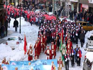 Rize, Sarıkamış Şehitleri İçin Tekbirlerle Yürüdü